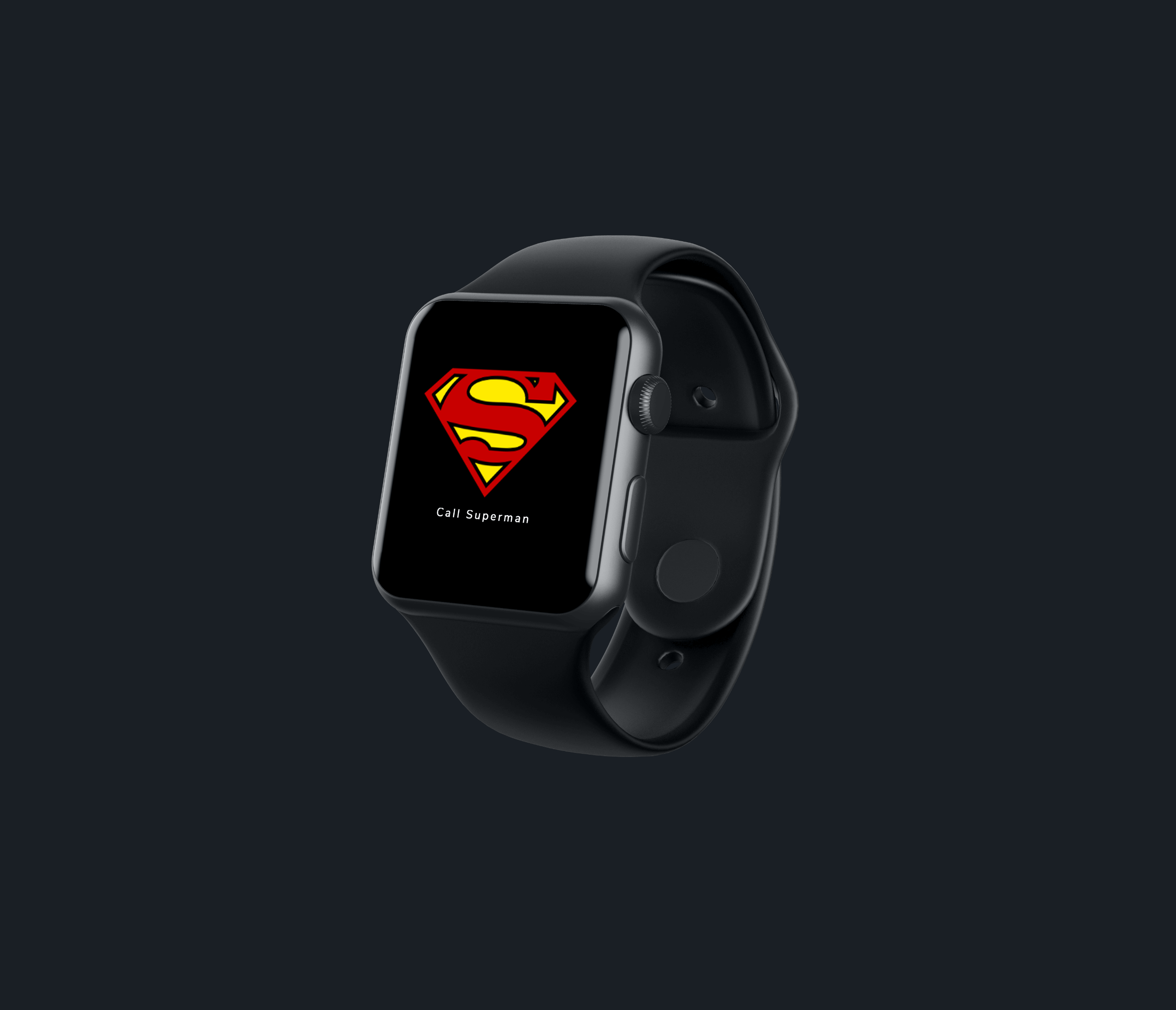 A joke solution in which Batman can use an Apple Watch to just call up Superman.